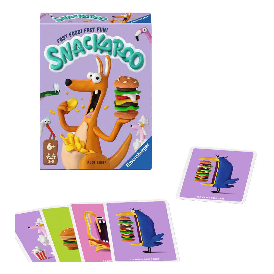 Ravensburger Snackaroo-Spiel – 2–5 Spieler