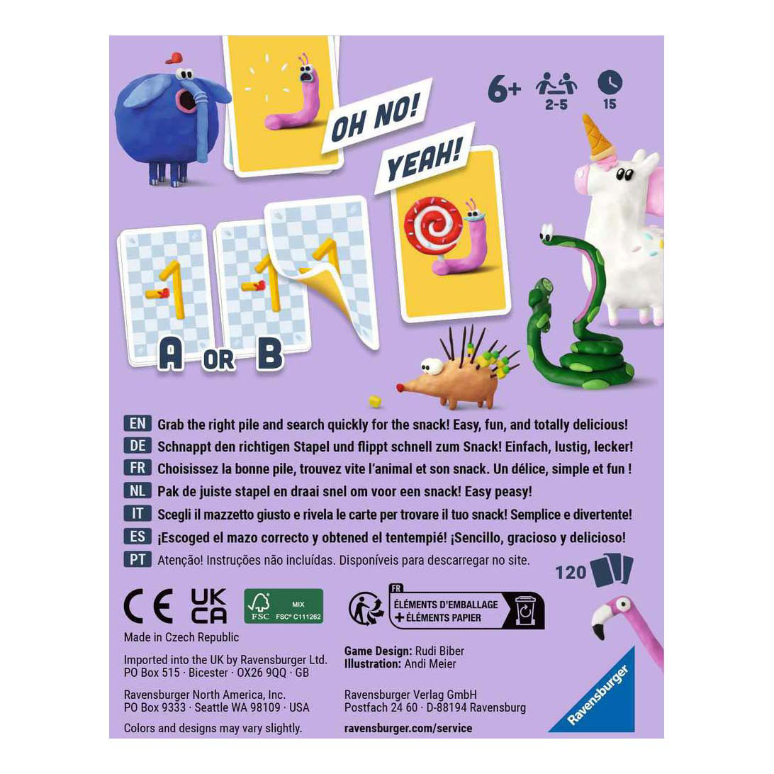 Ravensburger Snackaroo-Spiel – 2–5 Spieler
