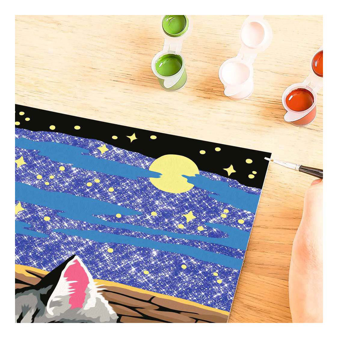 Ravensburger CreArt Schilderen op Nummer - Dromende Katten