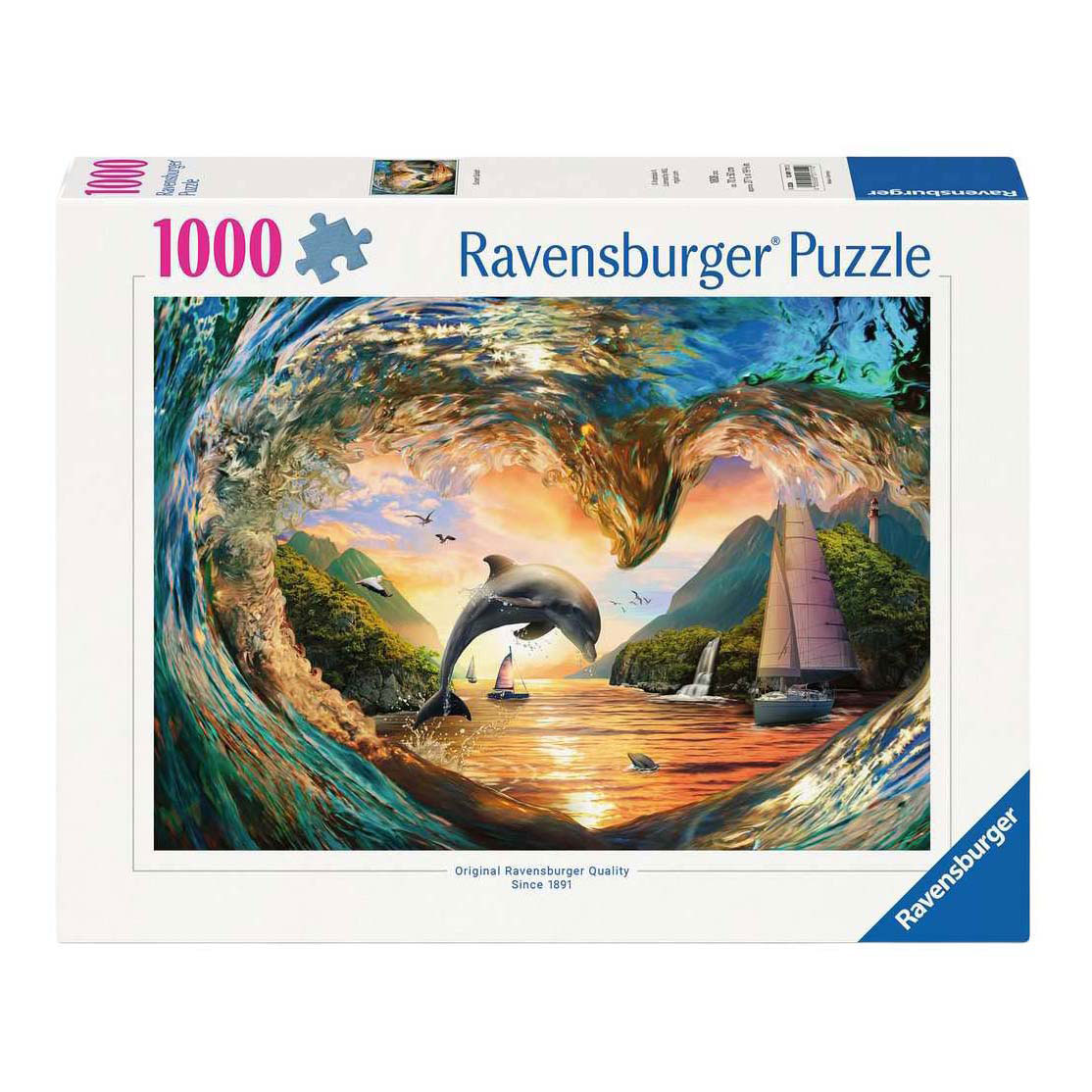 Ravensburger Legpuzzel Sunset Splash - 1000st.