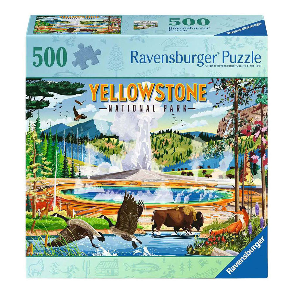 Ravensburger Legpuzzlel Yellowstone Nationalpark - 500st.