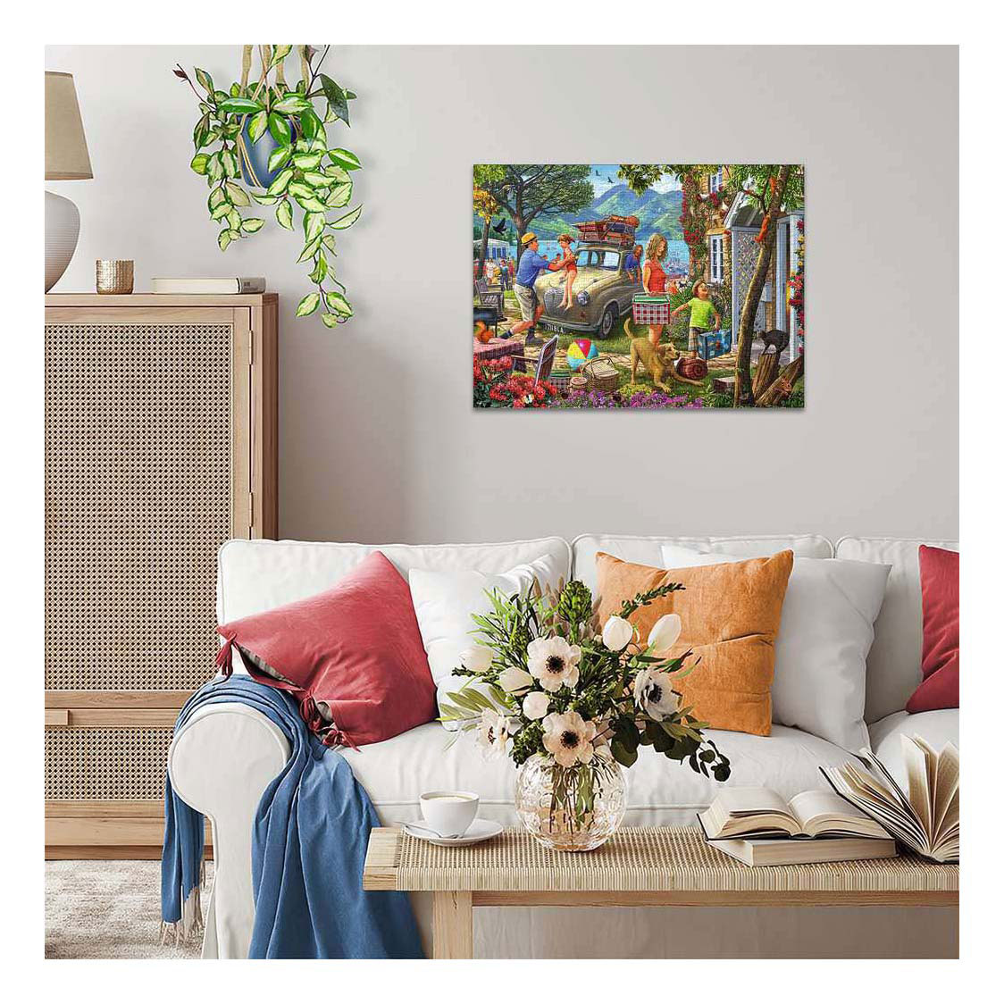 Ravensburger Legpuzzel Holiday Cottage - 1000st.