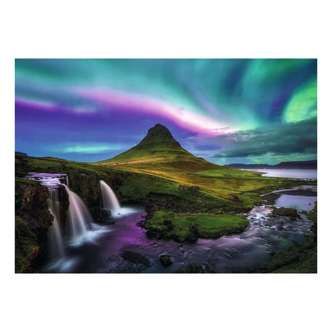 Ravensburger Legpuzzel Aurora Over Kirkjufell - 1000st.
