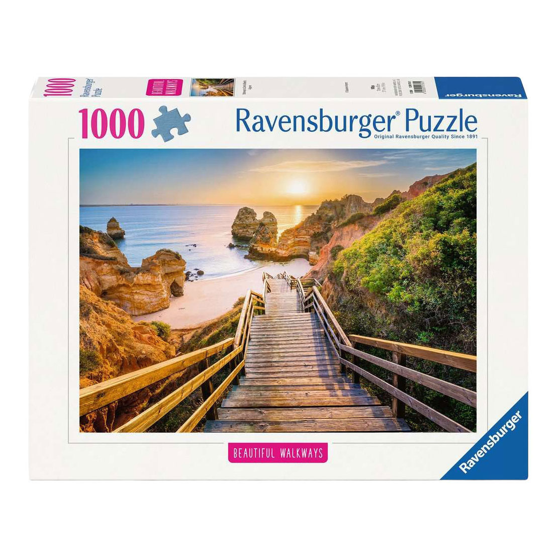 Ravensburger Legpuzzel Stairway to Camilo Beach, Algarve - 1000st.