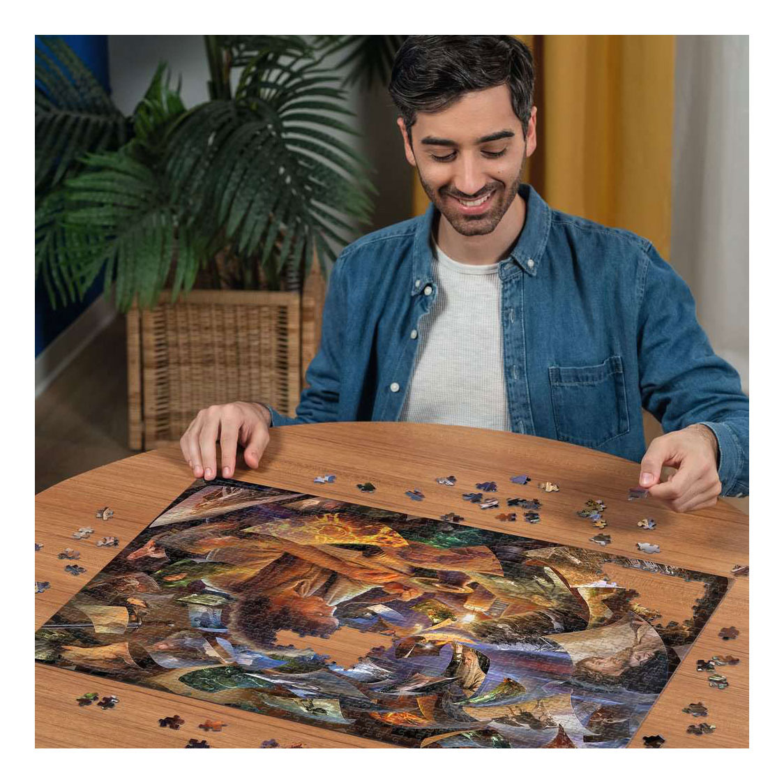 Puzzle Ravensburger Le Voyage de Frodon (Le Seigneur des Anneaux) - 1000 pièces.