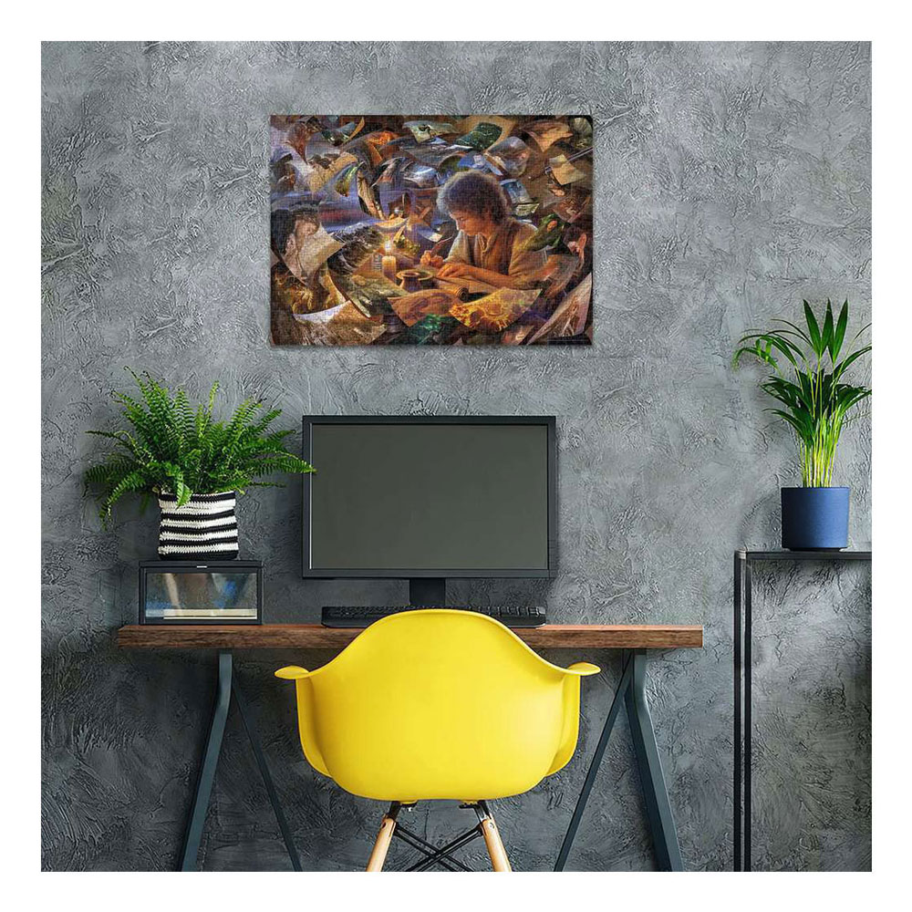 Puzzle Ravensburger Le Voyage de Frodon (Le Seigneur des Anneaux) - 1000 pièces.