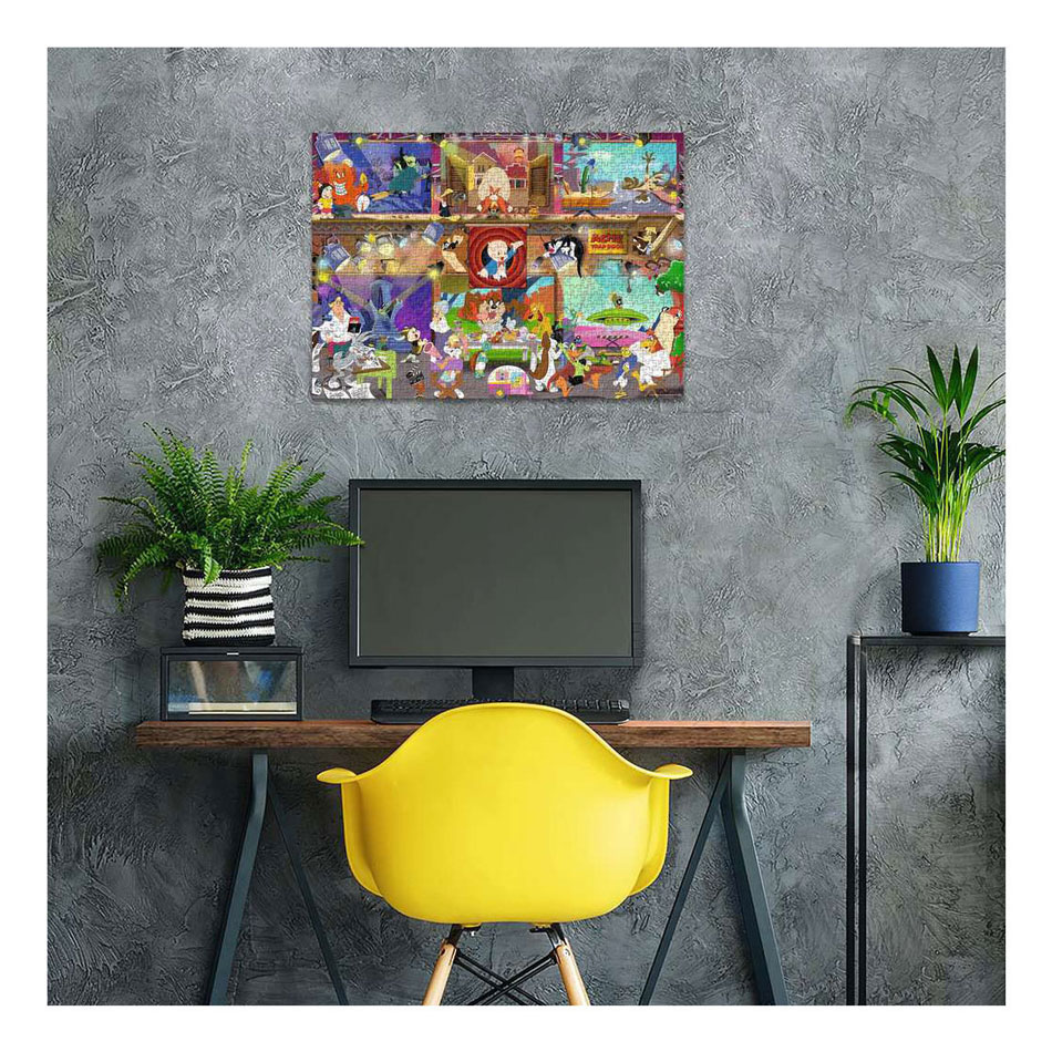 Puzzle Ravensburger Looney Tunes Studio - 1000 pièces