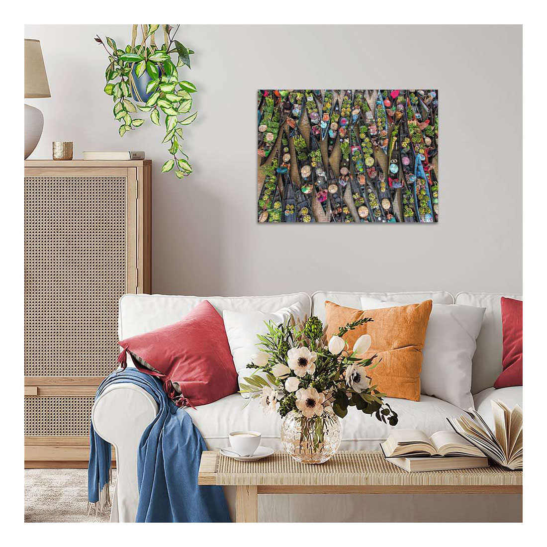 Ravensburger Legpuzzel Marchés Colorés N° 1 - 500e rue.