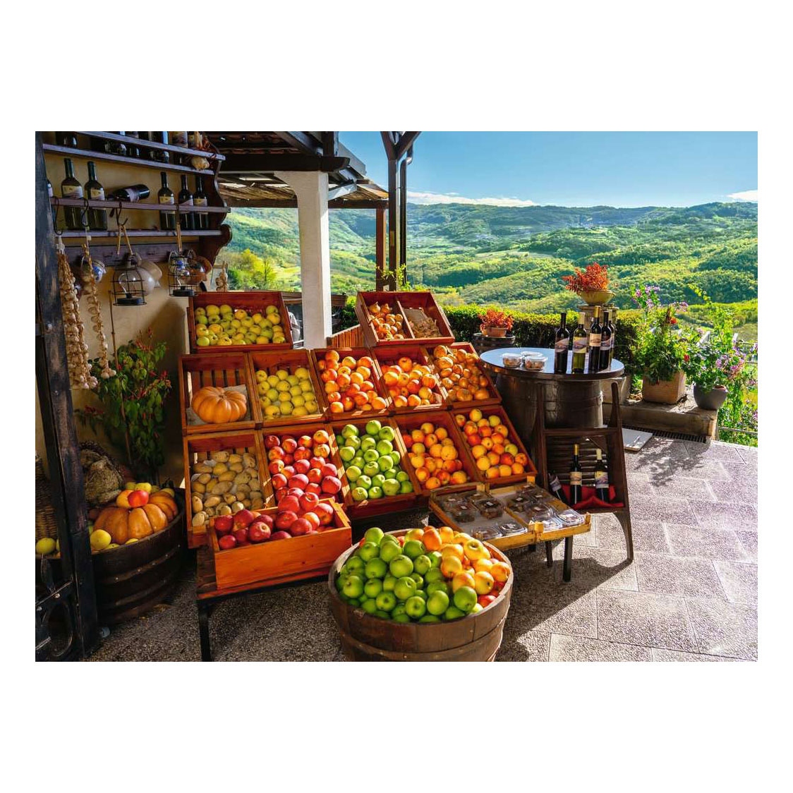 Ravensburger Legpuzzel Marché de fruits et légumes, Croatie - 500e rue.