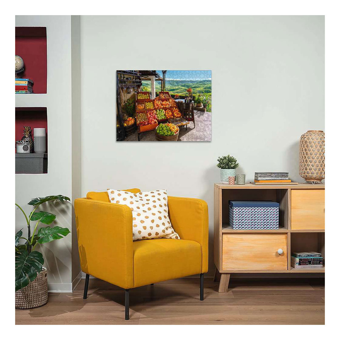 Ravensburger Legpuzzel Marché de fruits et légumes, Croatie - 500e rue.