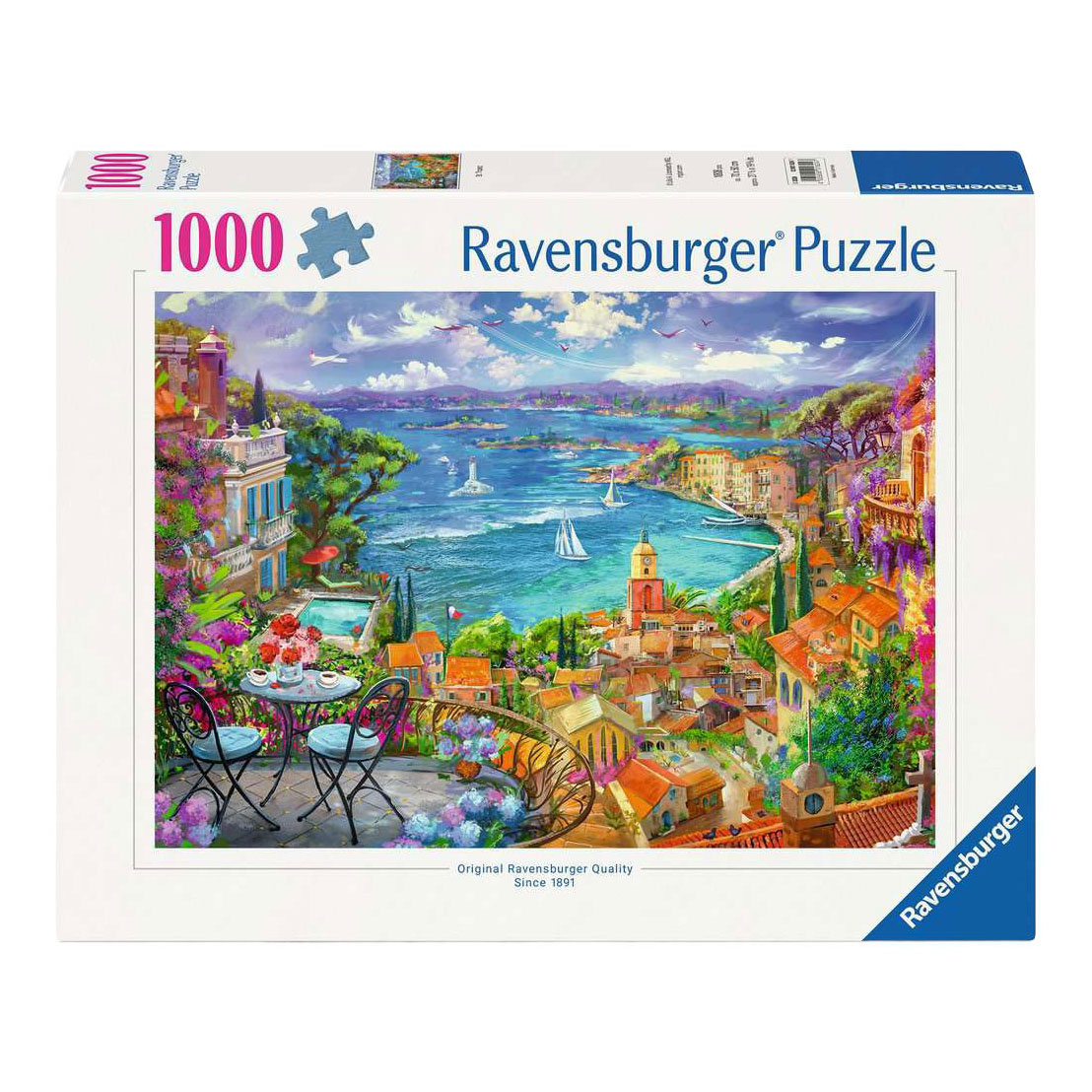 Puzzle Ravensburger Saint-Tropez - 1000 pièces