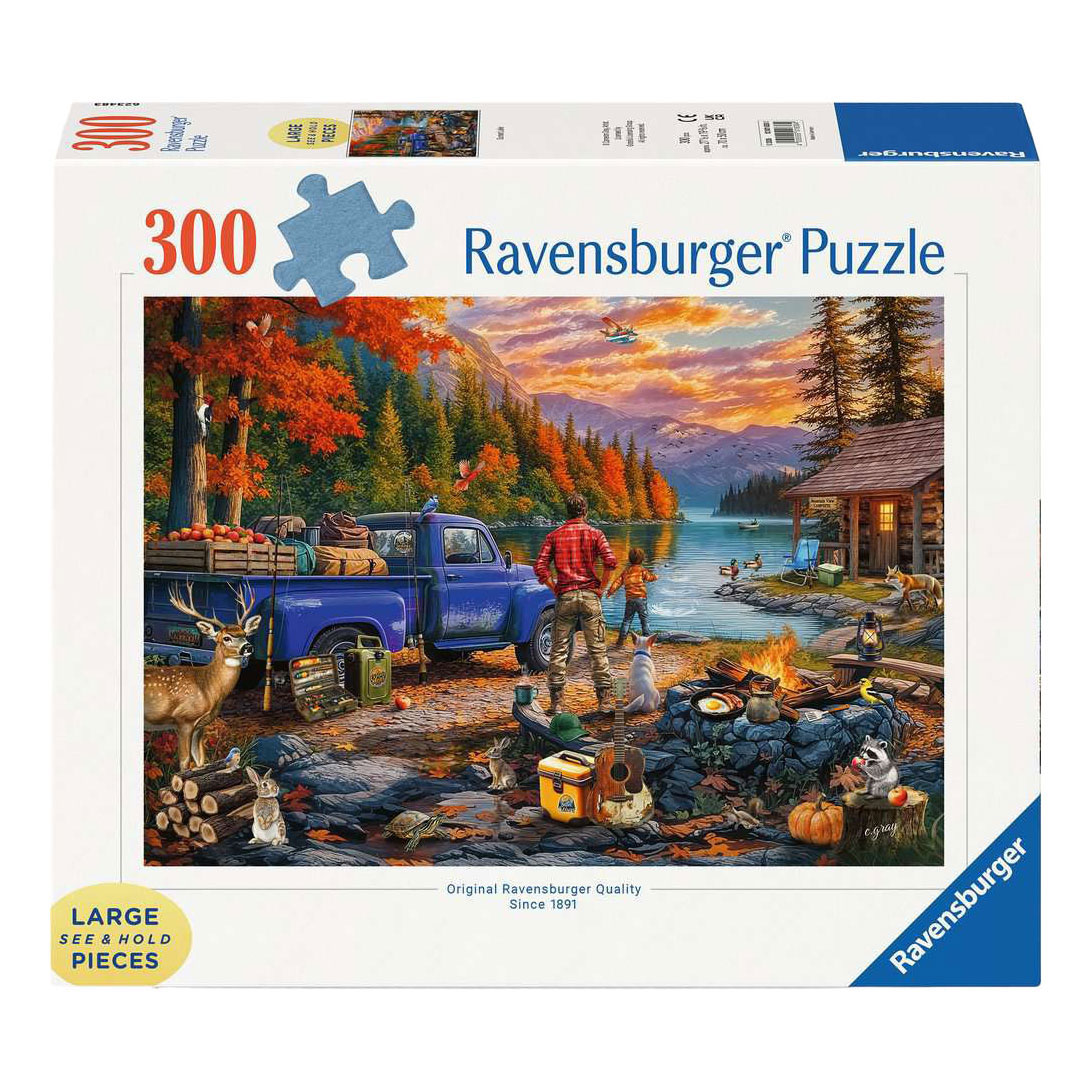 Ravensburger Legpuzzel Sunset Lake - 300 XL st.
