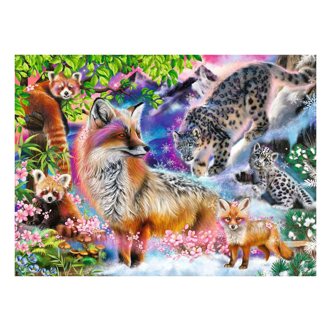 Puzzle Ravensburger Harmonie himalayenne - 500 pièces