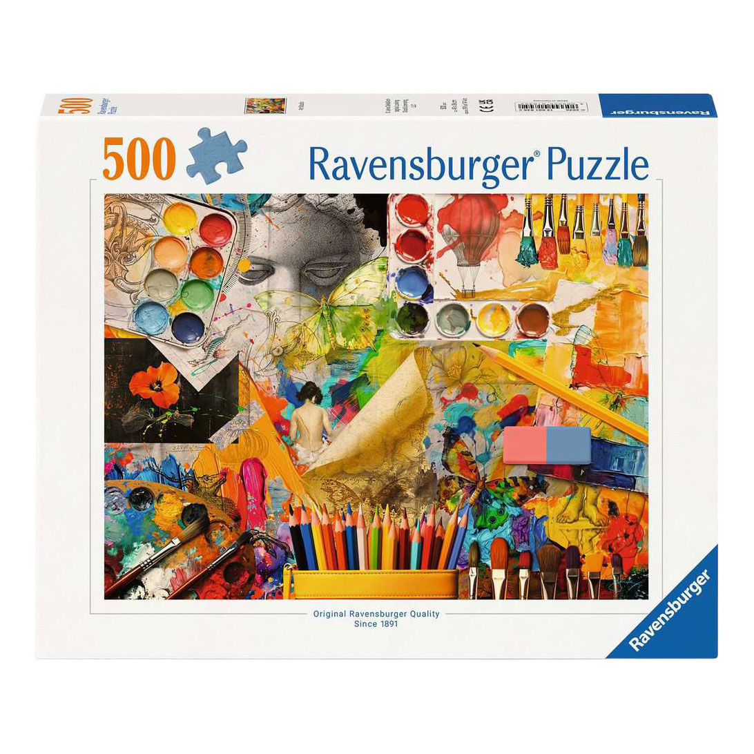 Ravensburger Puzzle Studio d'Art - 500 pièces.