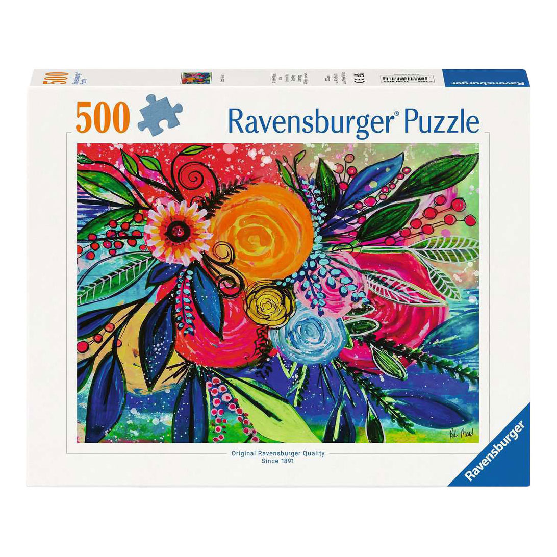 Puzzle Ravensburger Color Burst - 500 pièces.