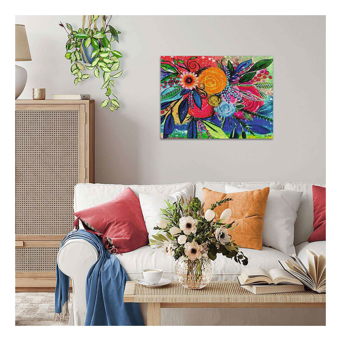 Puzzle Ravensburger Color Burst - 500 pièces.