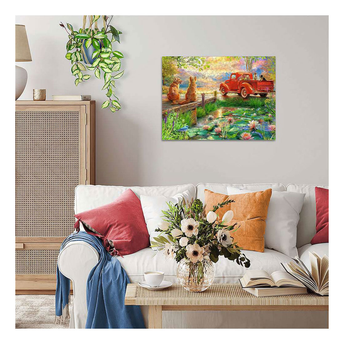 Puzzle Ravensburger Amour d'été - 500 pièces.