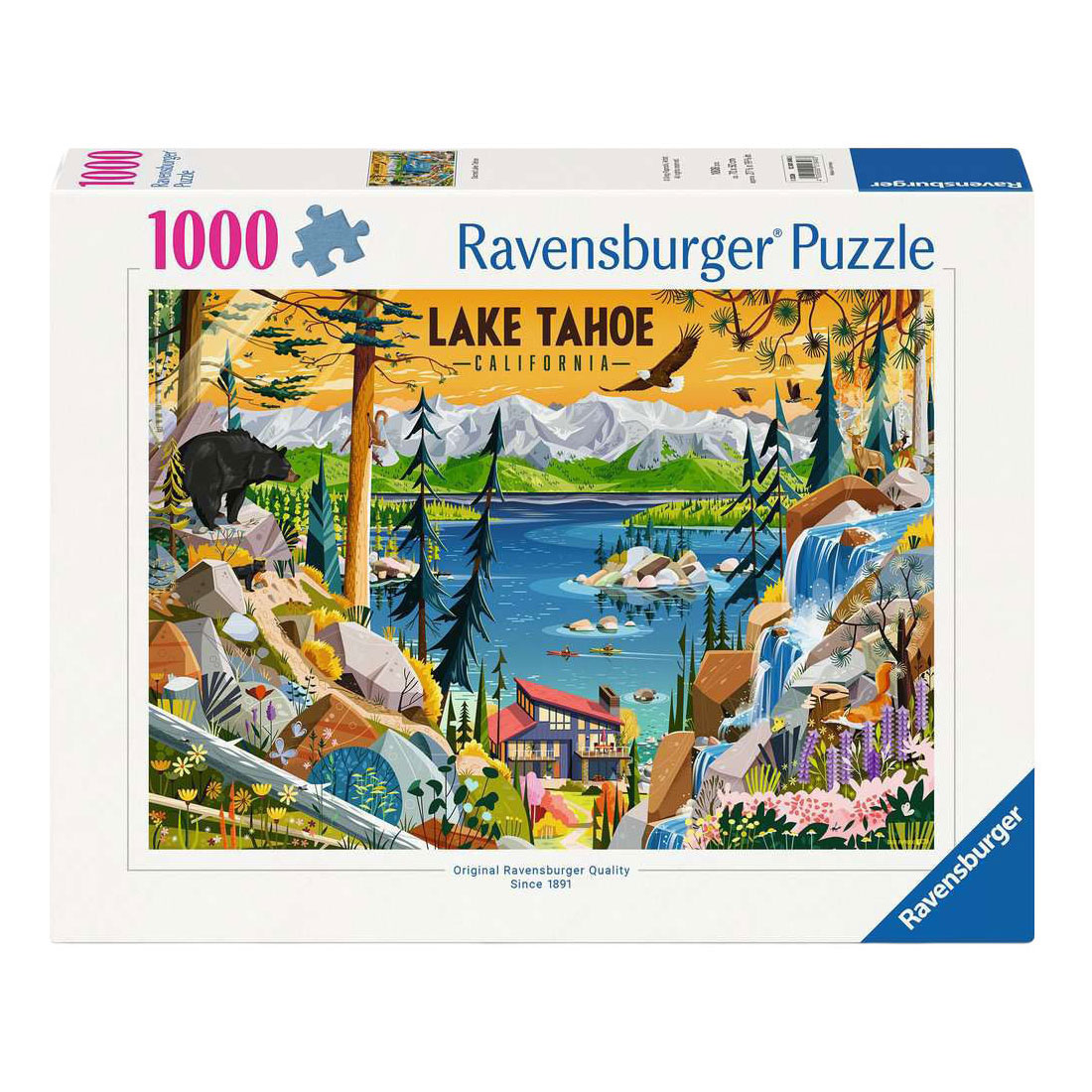 Ravensburger Legpuzzel Sacred Lake Tahoe - 1000st.