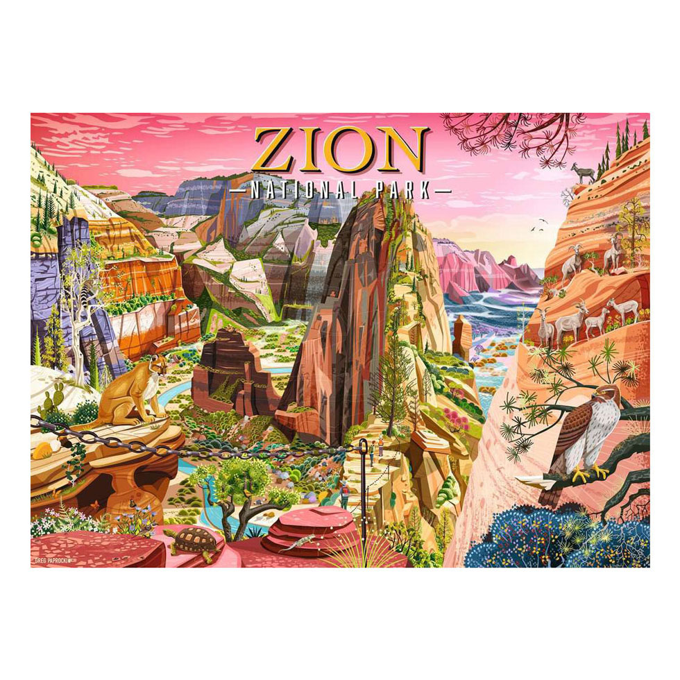 Ravensburger Legpuzzel Zion National Park - 500st.