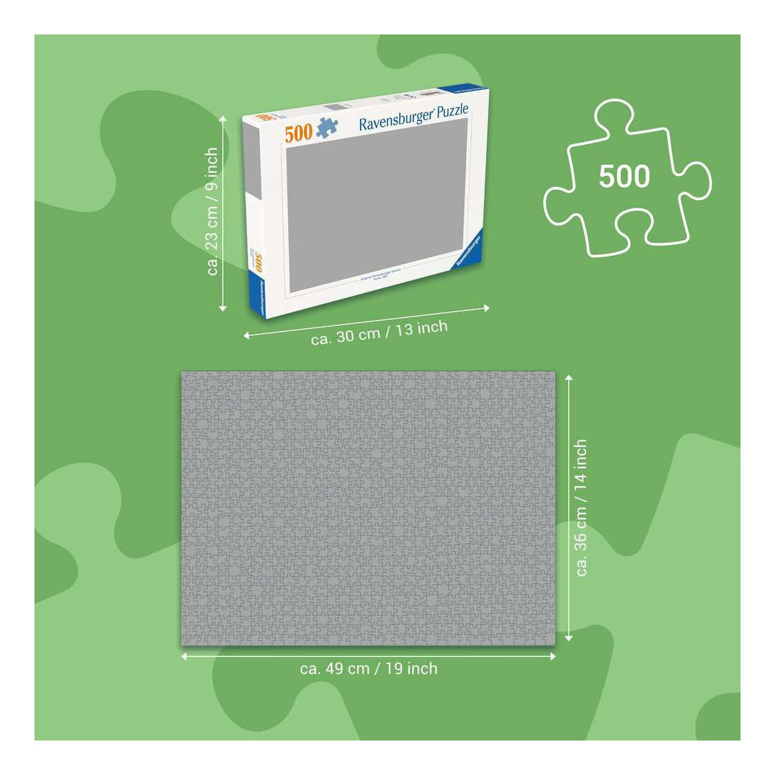 Ravensburger Legpuzzel Rabbit and chick - 500st.