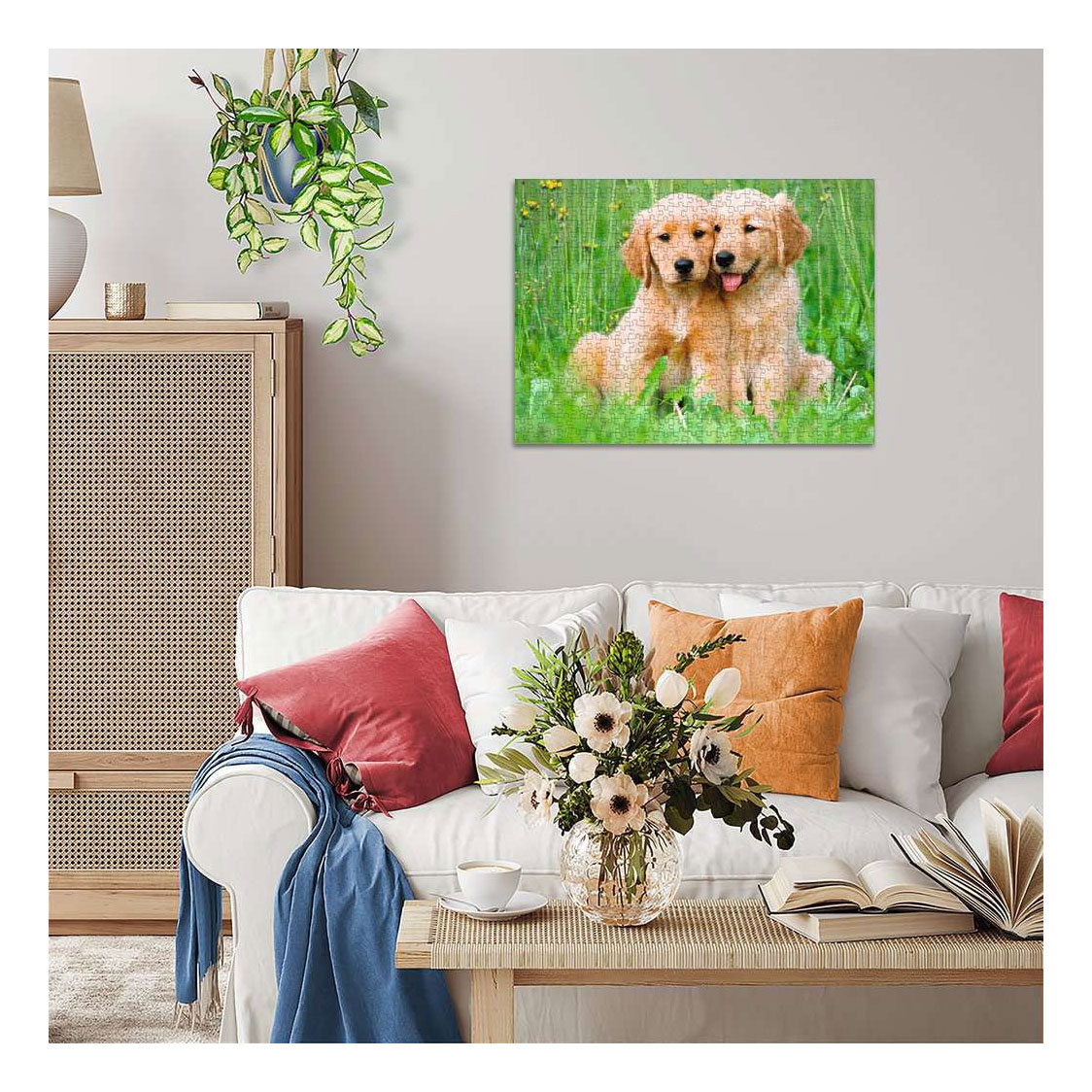 Ravensburger Legpuzzel The Golden Retriever brothers - 500st.