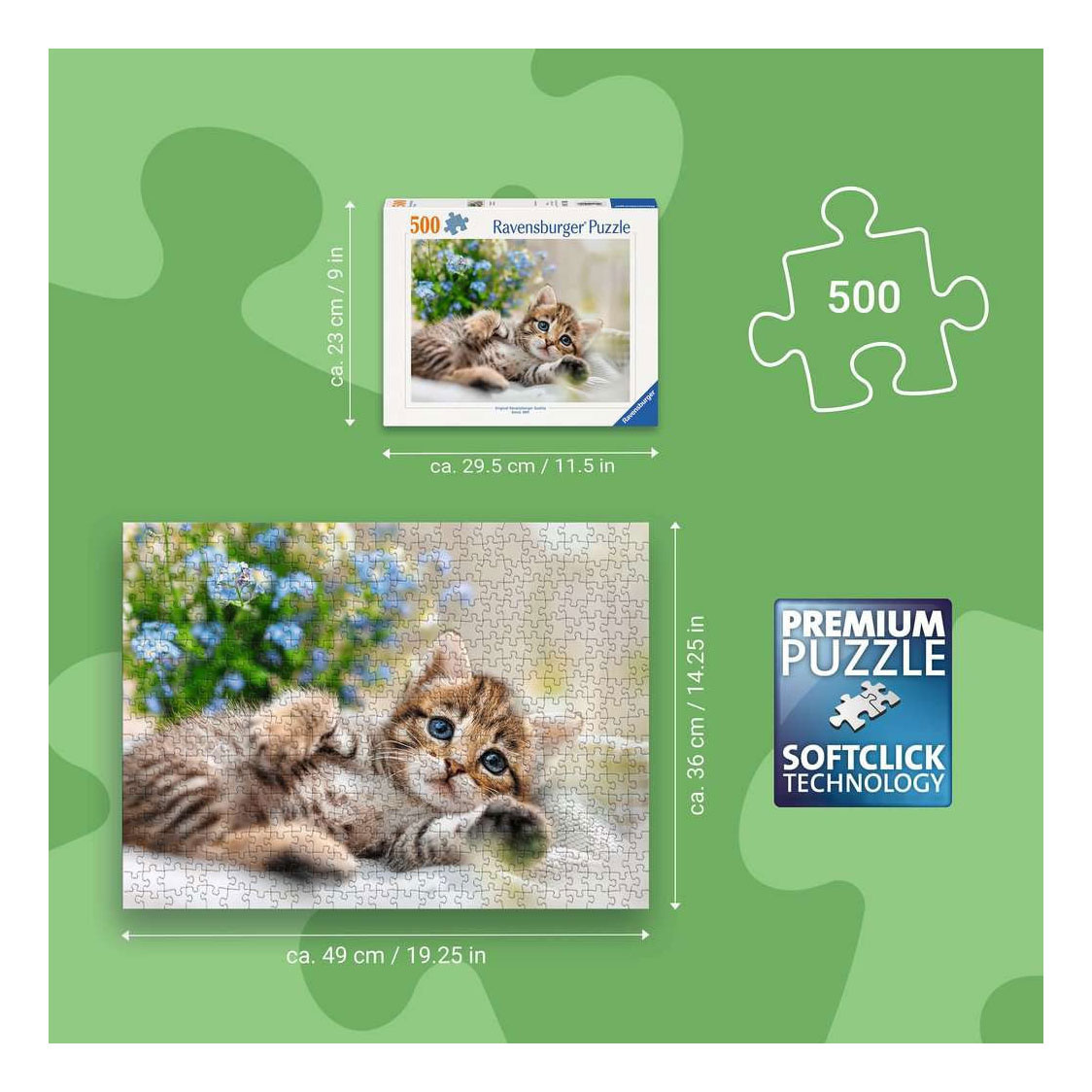 Ravensburger Legpuzzel A bouquet of sweetness - 500st.
