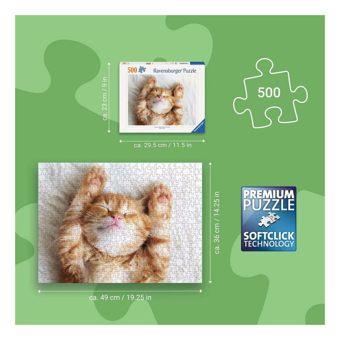 Ravensburger Legpuzzel Little dreamer - 500st.
