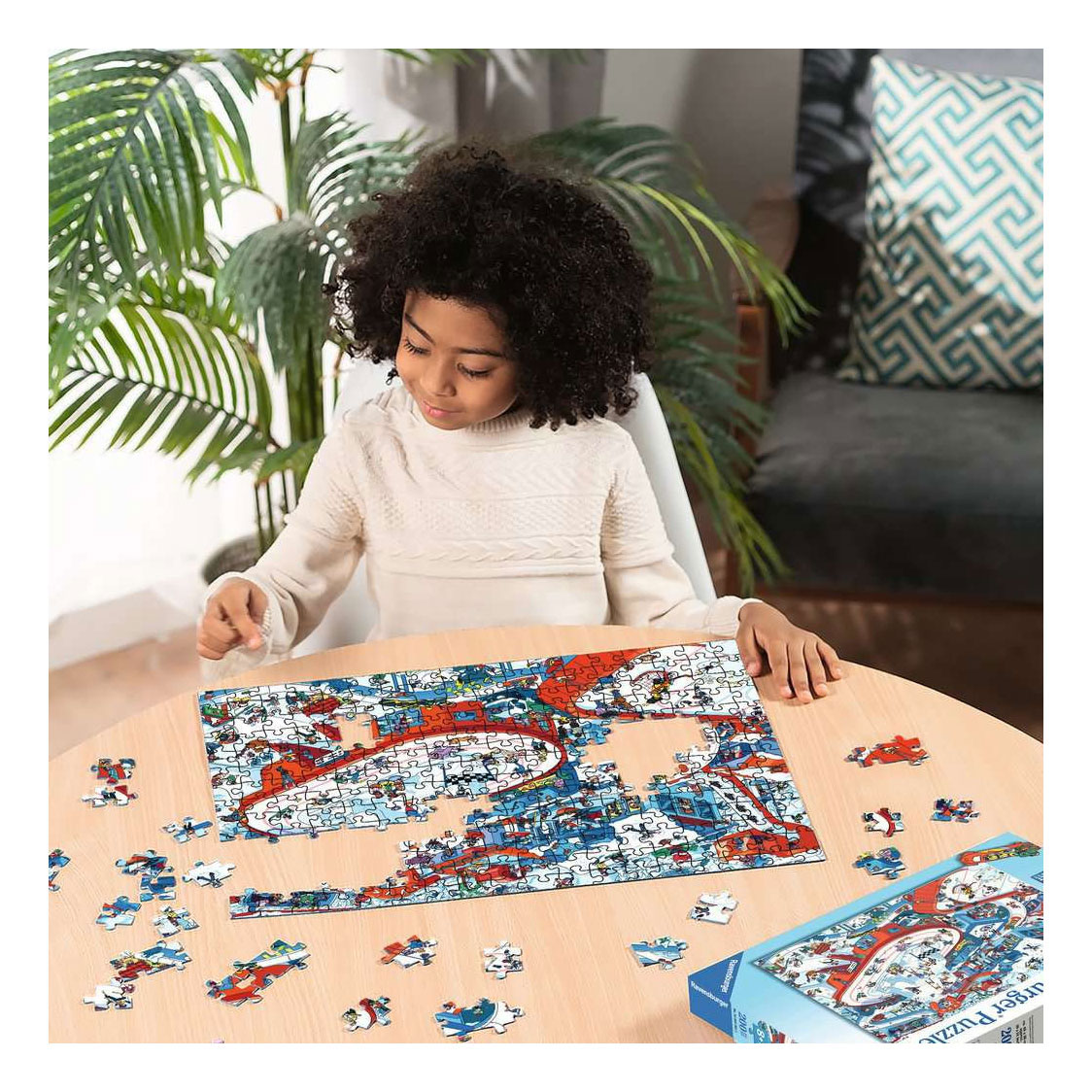 Ravensburger Legpuzzel Winter Sport Stadium 200 XXL st.