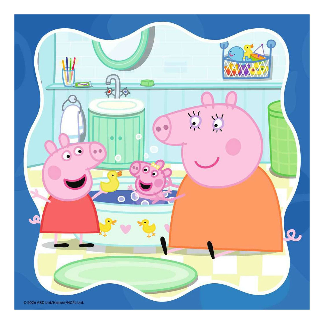 Ravensburger Puzzle Peppa Pig - 3x49 Teile.