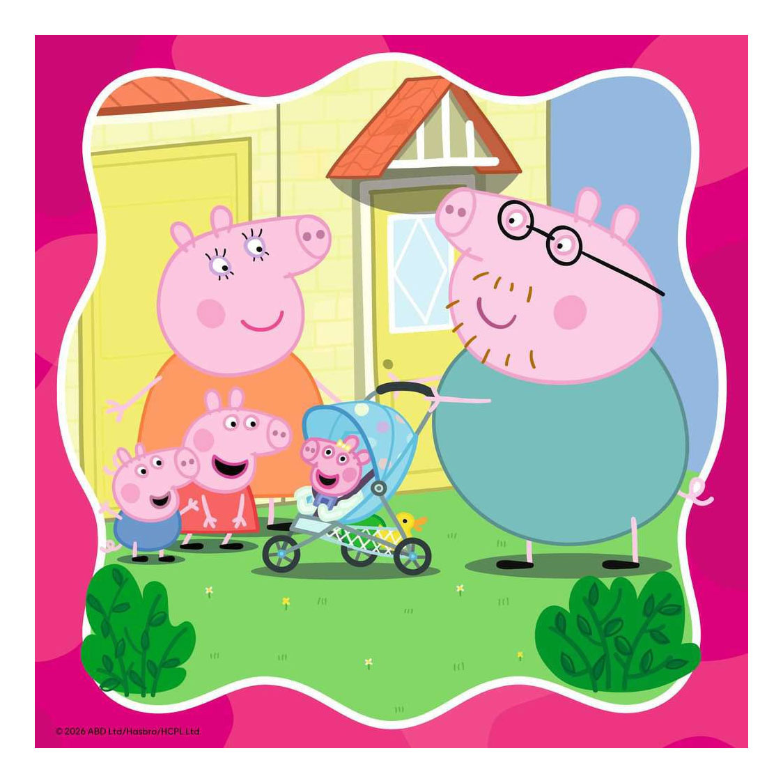 Ravensburger Puzzle Peppa Pig - 3x49 Teile.