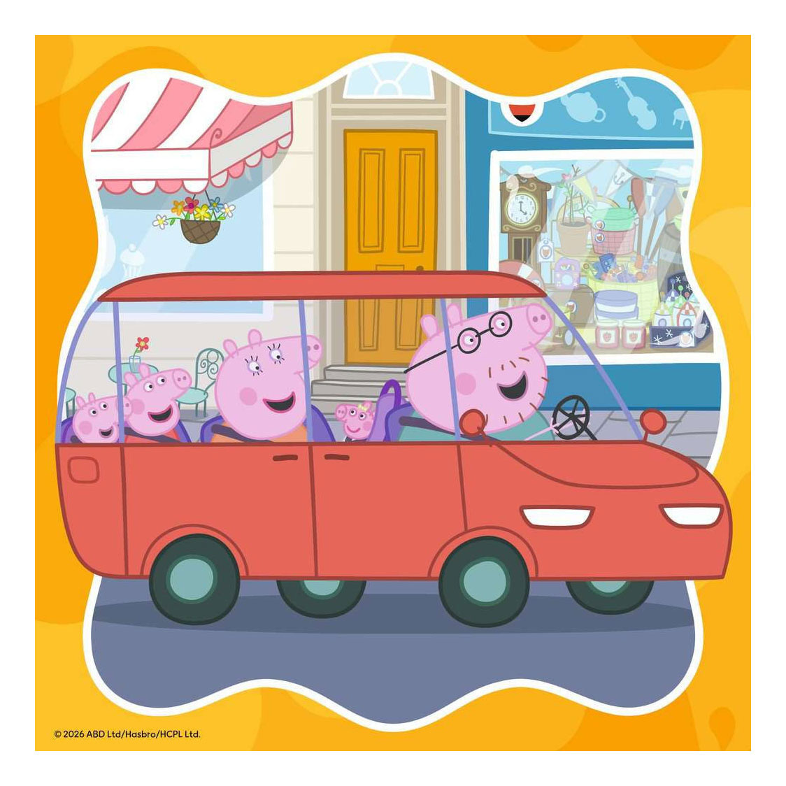 Ravensburger Puzzle Peppa Pig - 3x49 Teile.