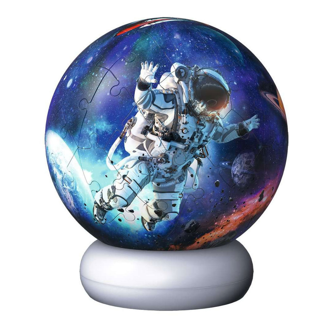 3D Puzzle NightLight Astronauts in Space