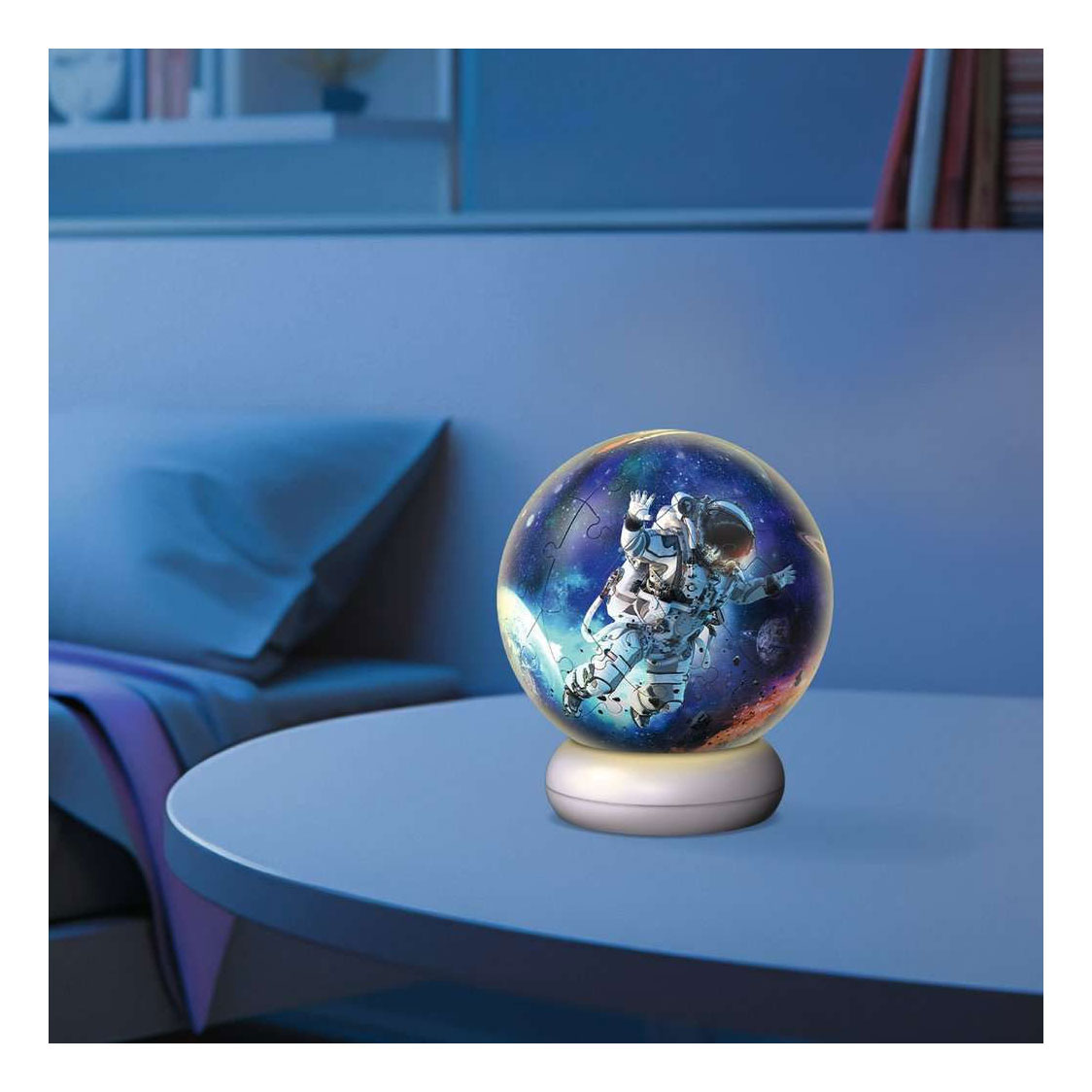 3D Puzzle NightLight Astronauts in Space