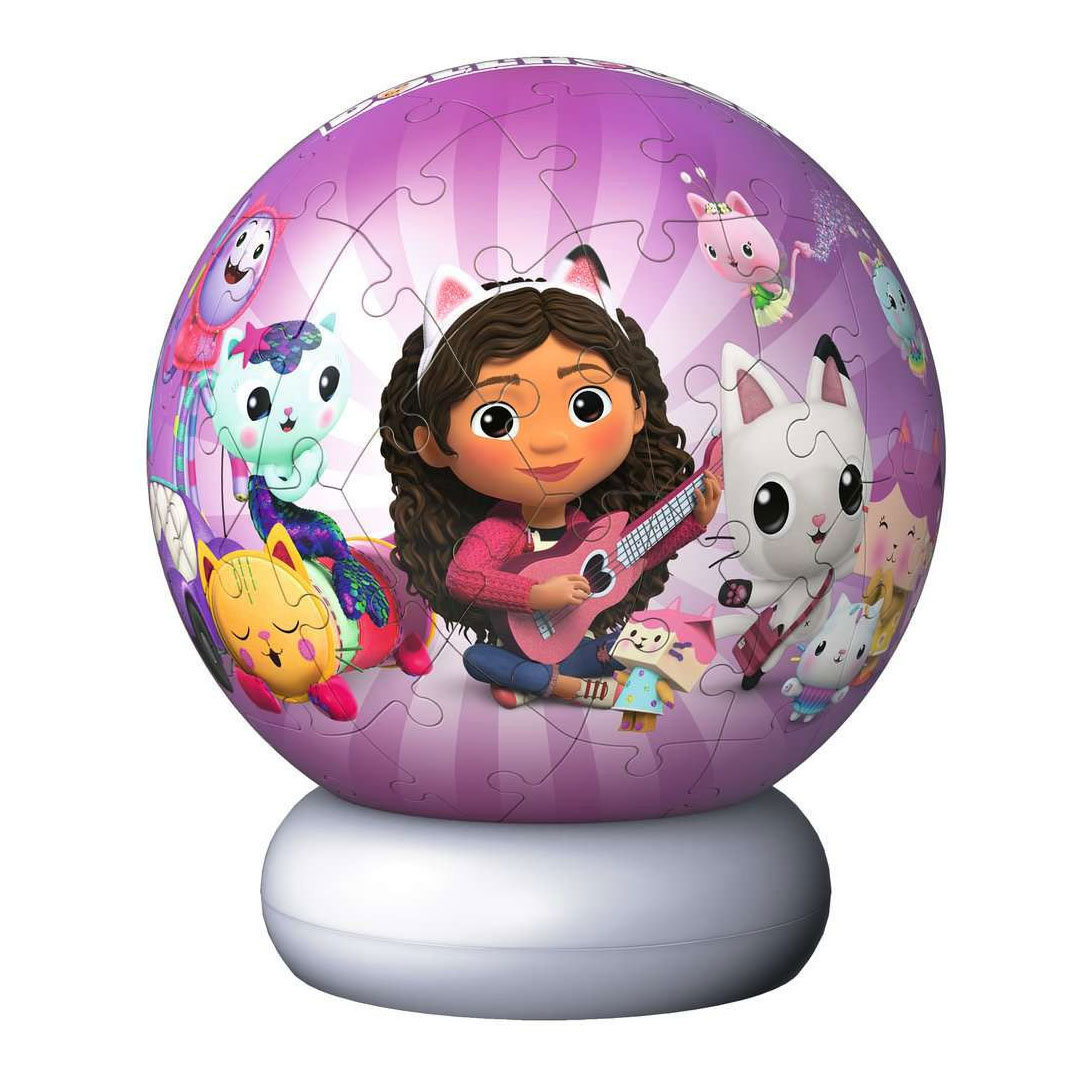 Ravensburger 3D Puzzel Nachtlamp Gabby's Dollhouse - 73st.