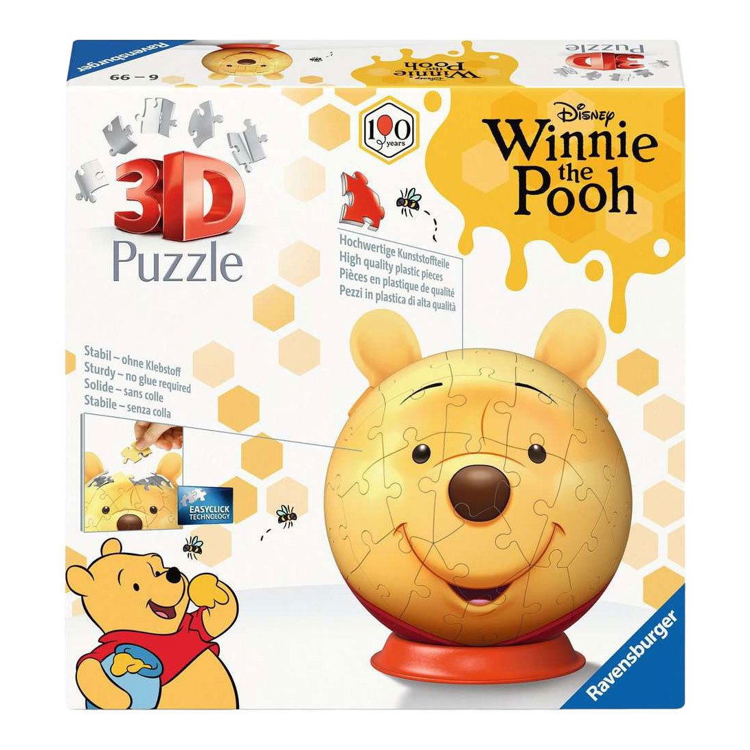 Ravensburger 3D Puzzel Winnie the Pooh met Oren - 77st.
