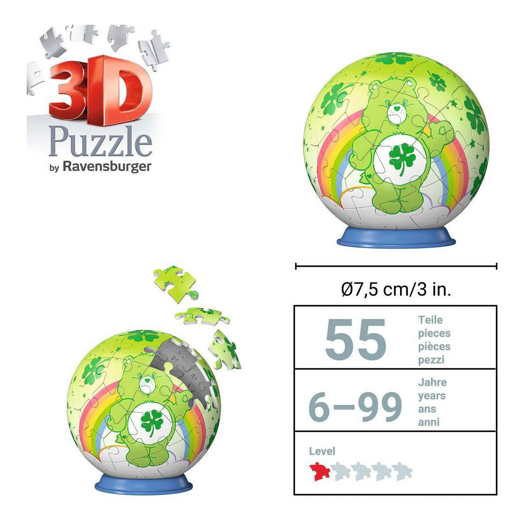 Ravensburger 3D Puzzel Care Bears Good Luck Bear - 54st.