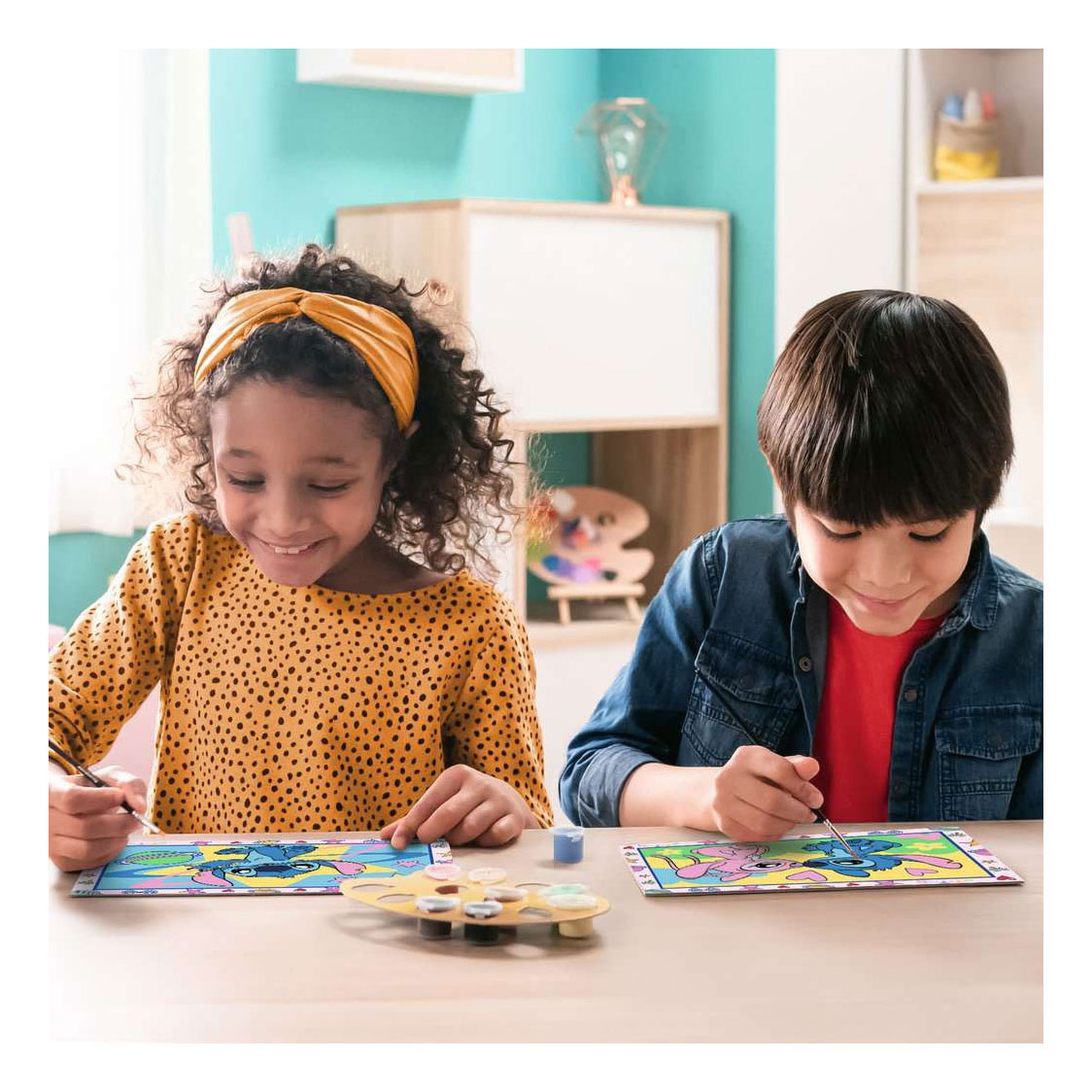 Ravensburger CreArt Schilderen op Nummer - Stitch & Angel