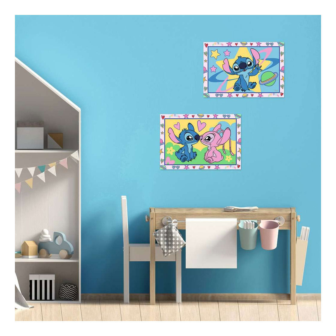 Ravensburger CreArt Schilderen op Nummer - Stitch & Angel