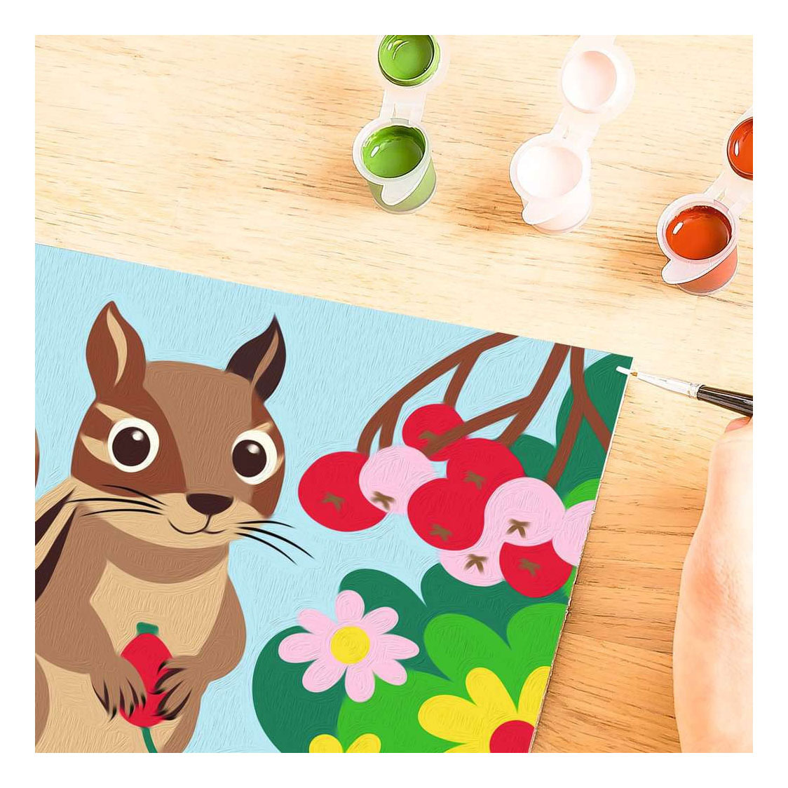 Ravensburger CreArt Peinture par numéros - Écureuil