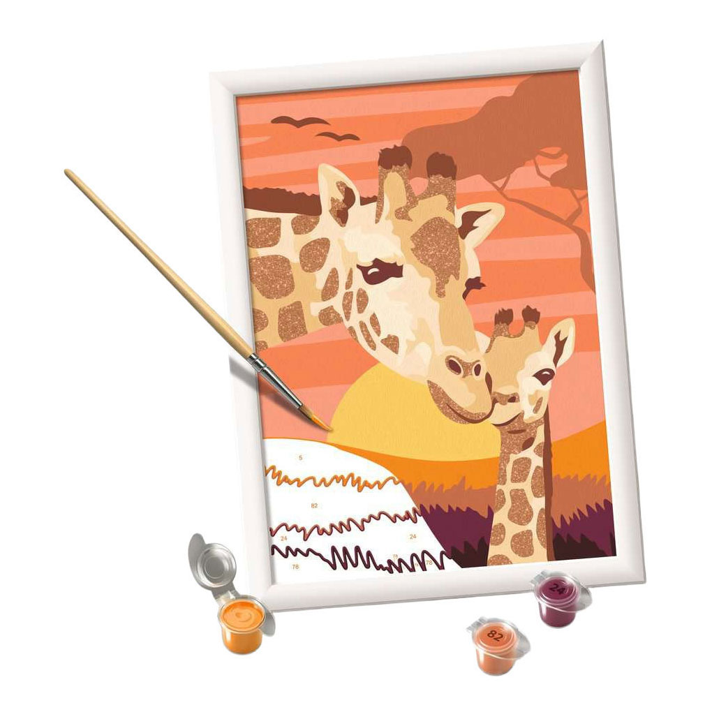 Ravensburger CreArt Peinture par numéros - Girafes