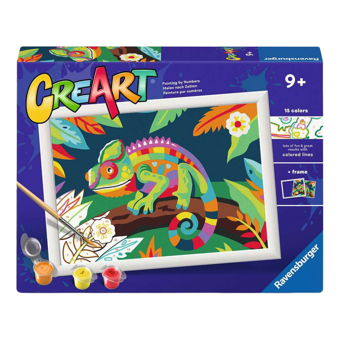 Ravensburger CreArt Peinture par numéros - Caméléon