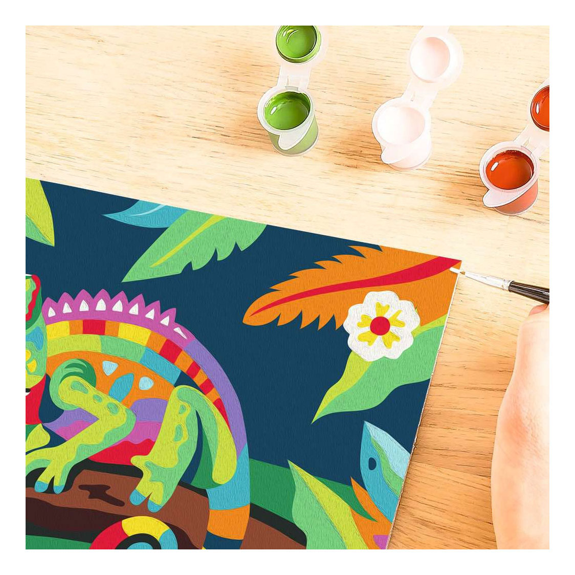 Ravensburger CreArt Peinture par numéros - Caméléon