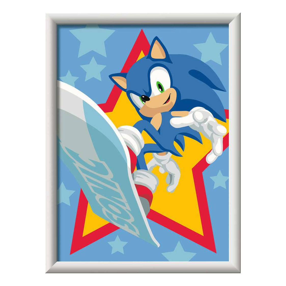 Ravensburger CreArt Schilderen op Nummer - Speedy Sonic