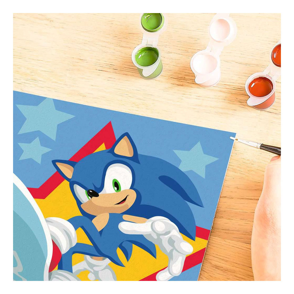 Ravensburger CreArt Schilderen op Nummer - Speedy Sonic