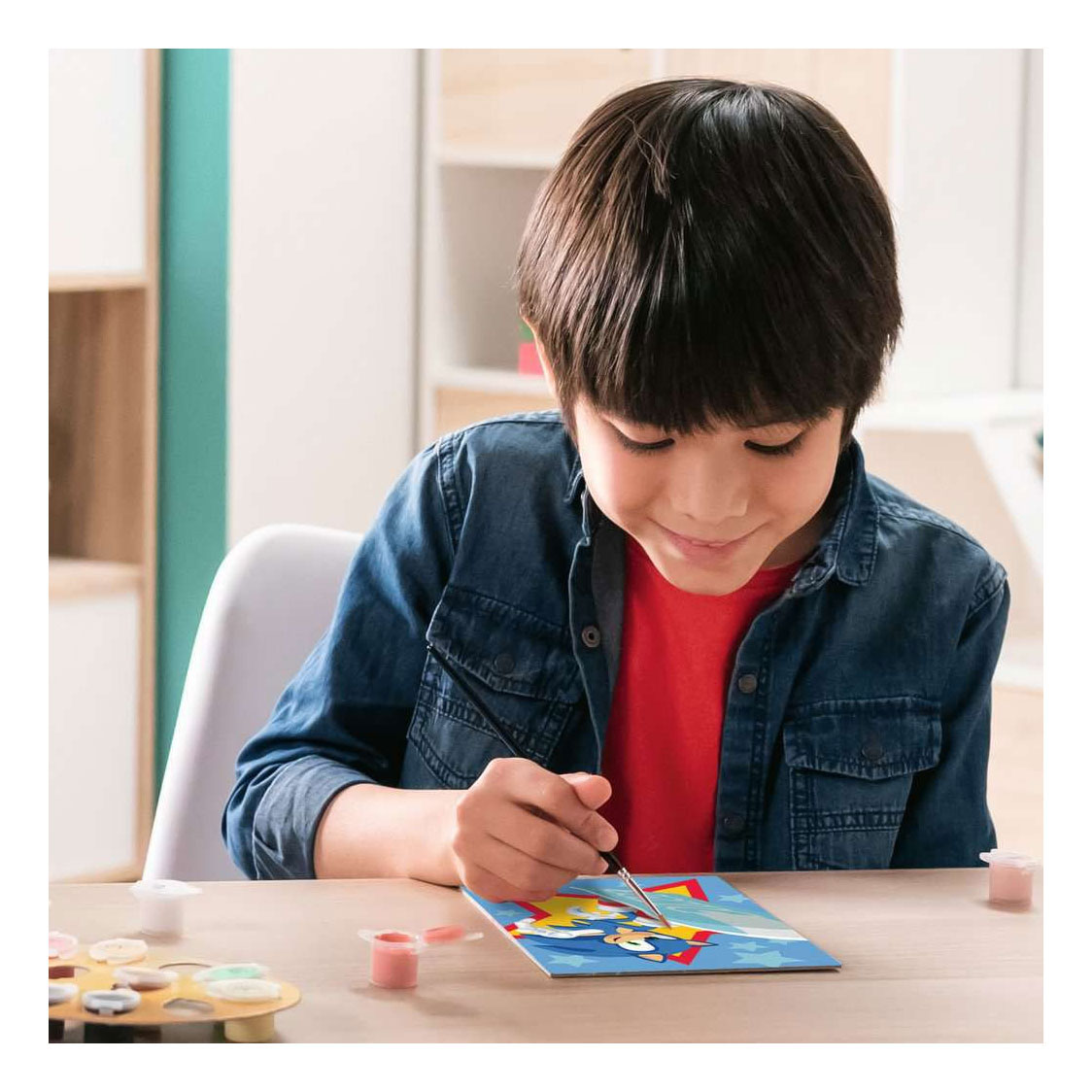 Ravensburger CreArt Schilderen op Nummer - Speedy Sonic