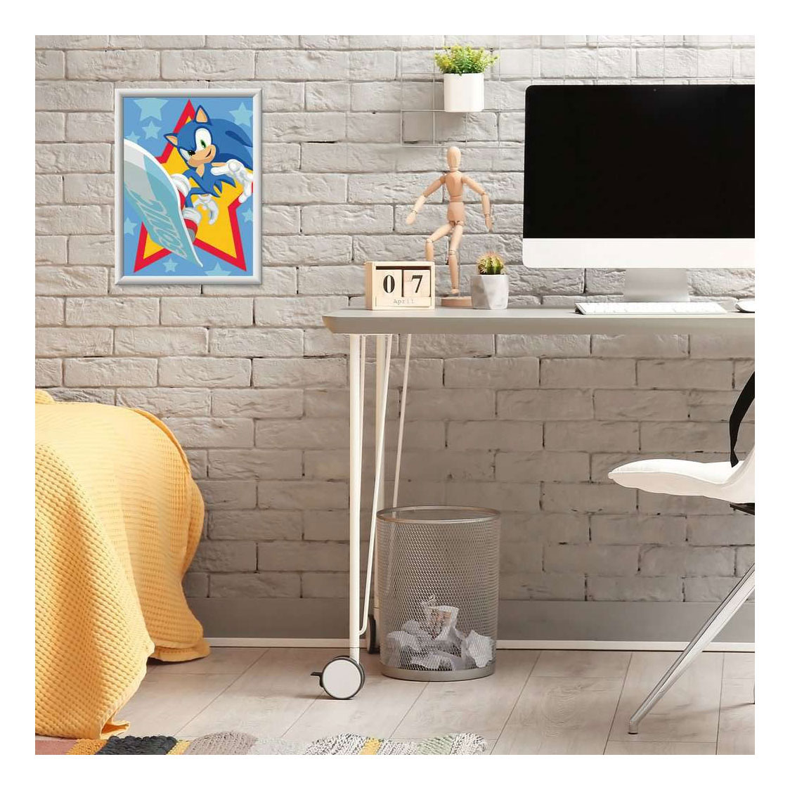 Ravensburger CreArt Schilderen op Nummer - Speedy Sonic