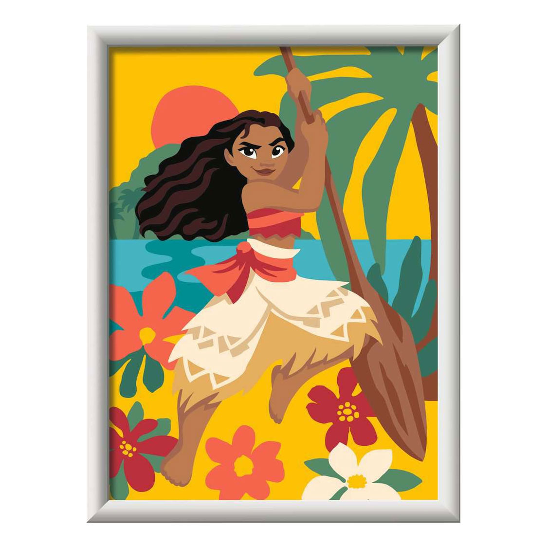 Ravensburger CreArt Schilderen op Nummer - Vaiana's Avonturen
