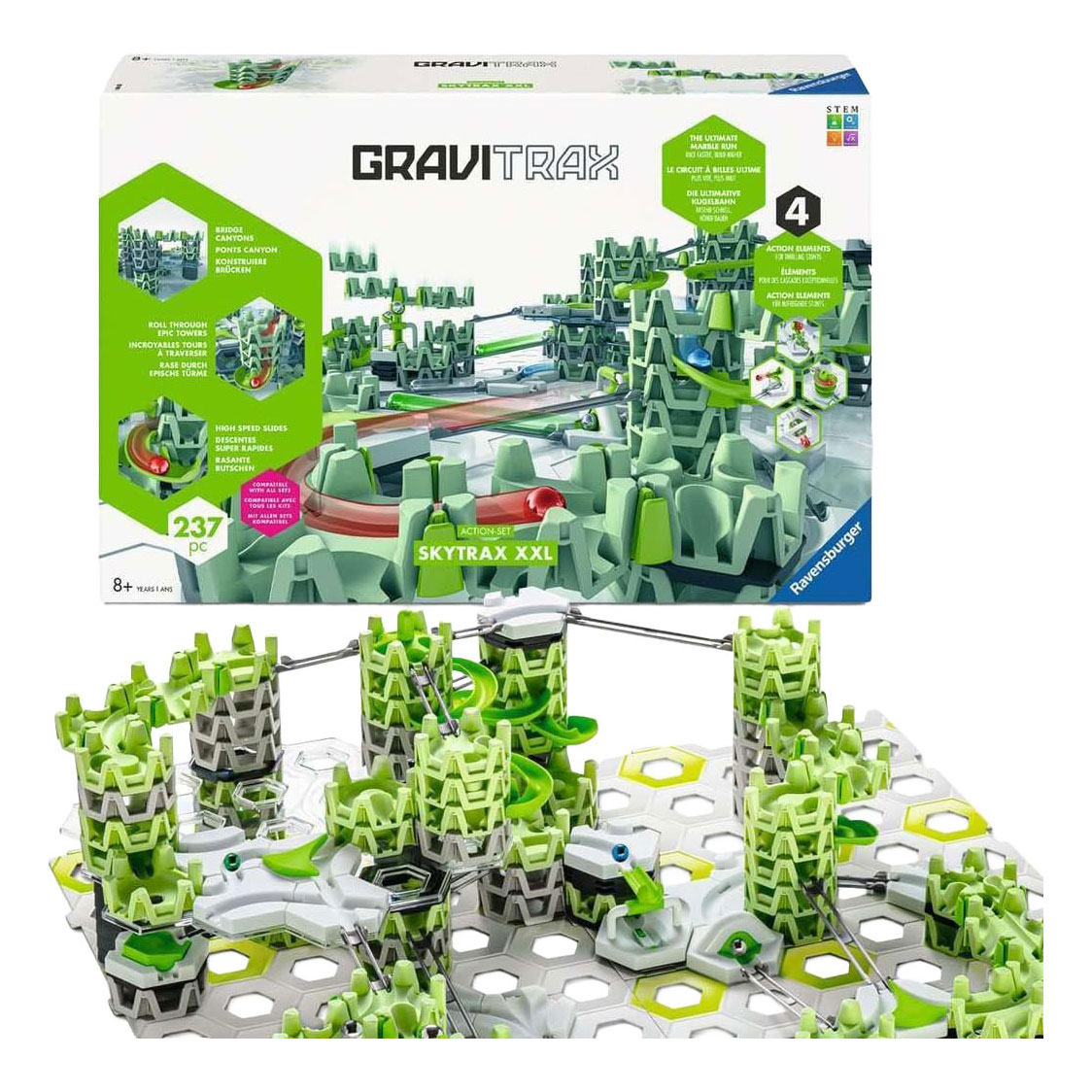 GraviTrax Base Action-Set Skytrax XXL