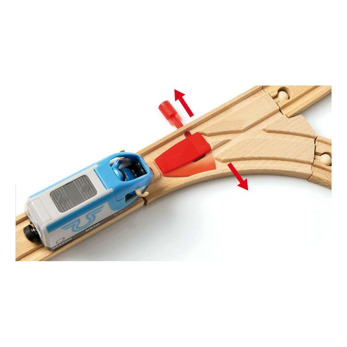 Brio Treinset met Perron en Twee Treinen - 42dlg.