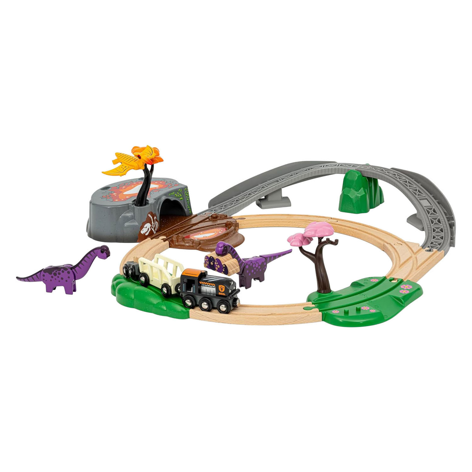 Brio Treinset Dino Avonturen Set - 21dlg.